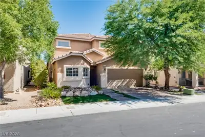 9182 Sunken Meadow Avenue, Las Vegas, NV 89178 Front of Structure