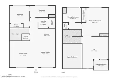 4555 Dean Martin Drive 102, Las Vegas, NV 89103 Floor Plan
