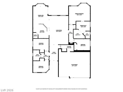 129 Elks Peak Avenue, North Las Vegas, NV 89084 Floor Plan