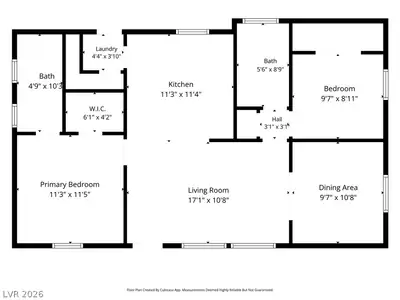 3920 Effinger Street, Pahrump, NV 89060 Floor Plan