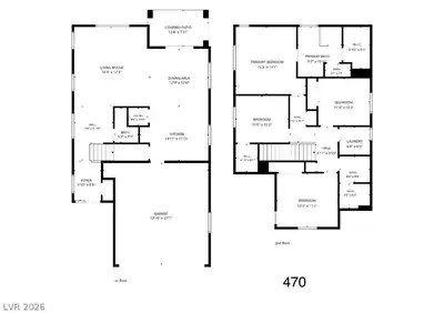 470 Fortissimo Street, Henderson, NV 89011 Floor Plan