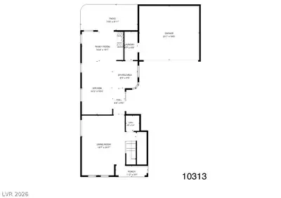 10313 Bayhead Beach Avenue, Las Vegas, NV 89135 Floor Plan