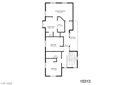 10313 Bayhead Beach Avenue, Las Vegas, NV 89135 Floor Plan