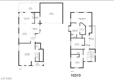 10313 Bayhead Beach Avenue, Las Vegas, NV 89135 Floor Plan