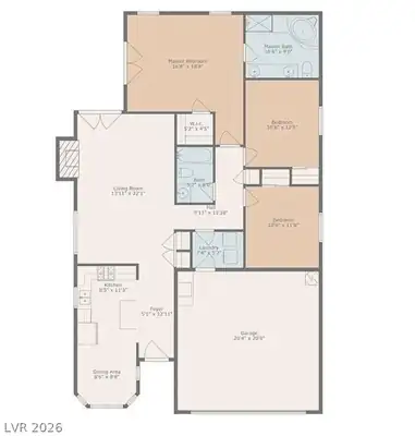 7217 Pisa Avenue, Las Vegas, NV 89130 Floor Plan