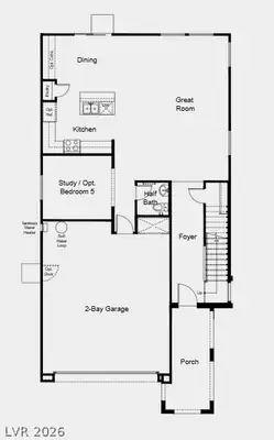 19 Via Montoro, Henderson, NV 89011 Floor Plan