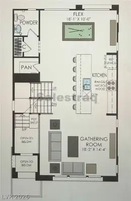 11563 Midnight Melody Avenue, Las Vegas, NV 89138 Floor Plan