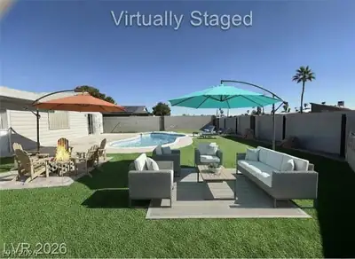 6489 Bugbee Avenue, Las Vegas, NV 89103 Yard