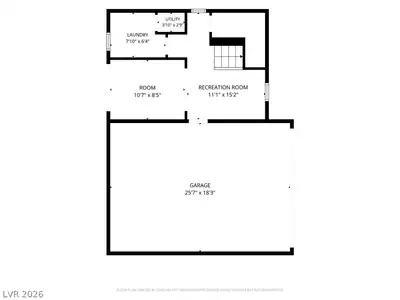 10478 Badger Ravine Street, Las Vegas, NV 89178 Floor Plan