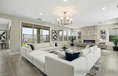 484 Crown Mesa Avenue, Las Vegas, NV 89138 Living Room