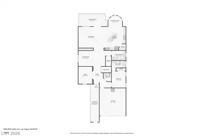 9490 Wild Valley Avenue, Las Vegas, NV 89148 Floor Plan