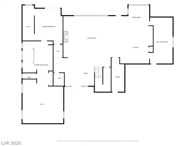 6265 Iron Mountain Road, Las Vegas, NV 89131 Floor Plan
