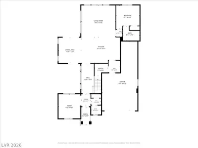1181 Scenic Edge Street, Henderson, NV 89002 Floor Plan