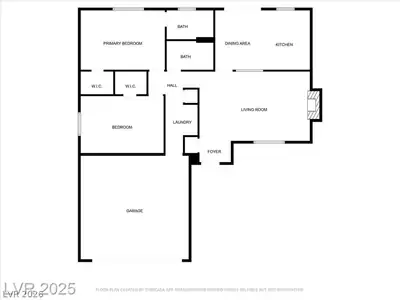 6413 Roy Rogers Drive, Las Vegas, NV 89108 Floor Plan