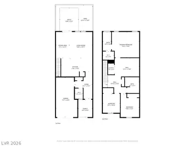 5321 Lazy Breeze Avenue, Las Vegas, NV 89118 Floor Plan