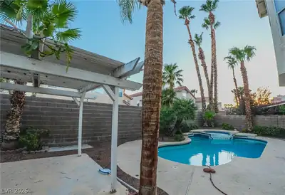 8407 Mount Nido Drive, Las Vegas, NV 89147 Yard