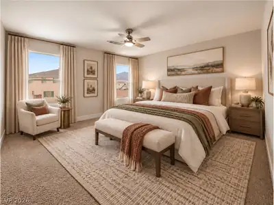 2650 Whisper Ridge Street, Las Vegas, NV 89156 Primary Bedroom