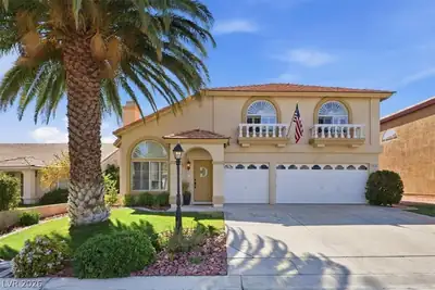 8213 Fawn Brook Court, Las Vegas, NV 89149 Front of Structure