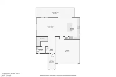 6215 Bravestar Court, Las Vegas, NV 89141 Floor Plan