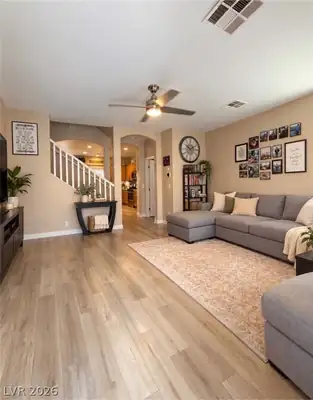 5438 Cross Meadows Lane, Las Vegas, NV 89122 Living Room