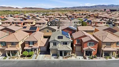 5438 Cross Meadows Lane, Las Vegas, NV 89122 Aerial View