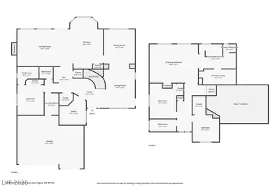 11004 Cliff Swallow Avenue, Las Vegas, NV 89144 Floor Plan
