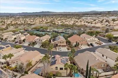 11004 Cliff Swallow Avenue, Las Vegas, NV 89144 Aerial View
