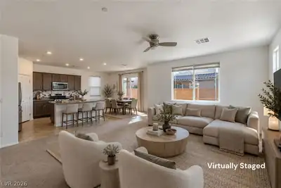 6047 Castle Gardens Avenue, Las Vegas, NV 89130 Living Room
