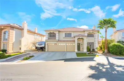 6504 Deer Hollow Street, Las Vegas, NV 89149 Front of Structure