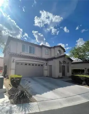 9863 Dublin Valley Street, Las Vegas, NV 89178 Front of Structure
