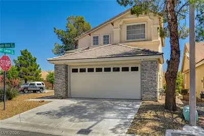 9852 Double Rock Drive, Las Vegas, NV 89134 Front of Structure