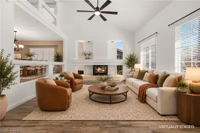 4474 Grey Spencer Drive, Las Vegas, NV 89141 Living Room