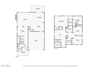 197 Sicily Hills Court, Henderson, NV 89012 Floor Plan