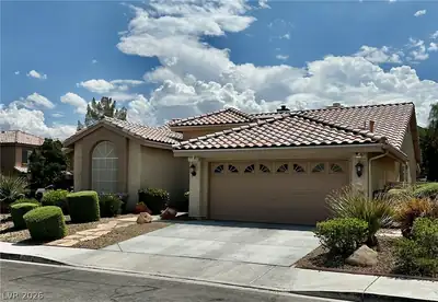 9201 Forest Manor Court, Las Vegas, NV 89134 Front of Structure