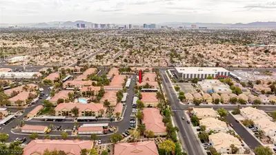 7885 West Flamingo Road 2112, Las Vegas, NV 89147 Aerial View