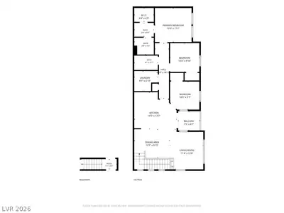 10180 Delray Beach Avenue 201, Las Vegas, NV 89129 Floor Plan
