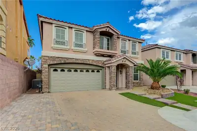 6396 Cascade Cliffs Court, Las Vegas, NV 89139 Front of Structure
