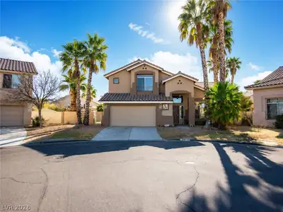 1601 Vespertina Court, Las Vegas, NV 89128 Front of Structure