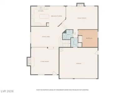 1007 Aspen Valley Avenue, Las Vegas, NV 89123 Floor Plan