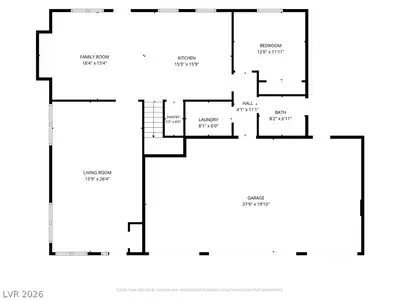 6926 Adobe Villa Avenue, Las Vegas, NV 89142 Floor Plan