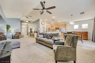 5817 Hawkeye Bell Street, North Las Vegas, NV 89081 Living Room