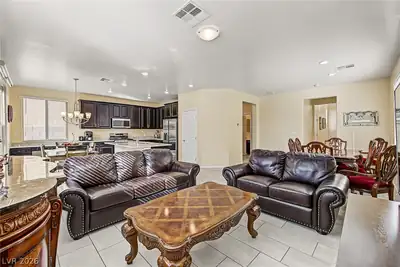 3813 Birch River Street, North Las Vegas, NV 89032 Living Room