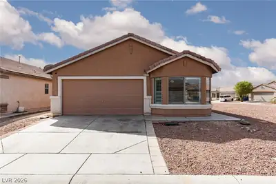 6451 Abbeville River Court, Las Vegas, NV 89122 Front of Structure