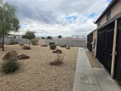 3505 Rio Robles Drive C, North Las Vegas, NV 89030 Yard