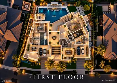 1269 Imperia Drive, Henderson, NV 89052 Floor Plan