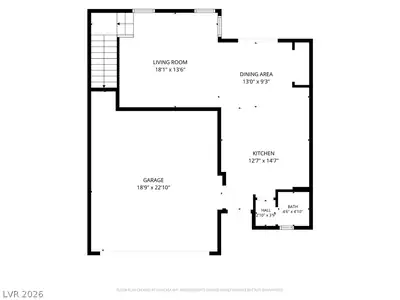 6947 Magenta Moon Street, North Las Vegas, NV 89086 Floor Plan