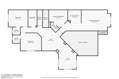 409 Indigo Springs Street, Henderson, NV 89014 Floor Plan
