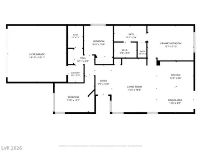 10341 Bentley Oaks Avenue, Las Vegas, NV 89135 Floor Plan