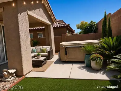7861 Hamilton Pool Drive, Las Vegas, NV 89113 Patio