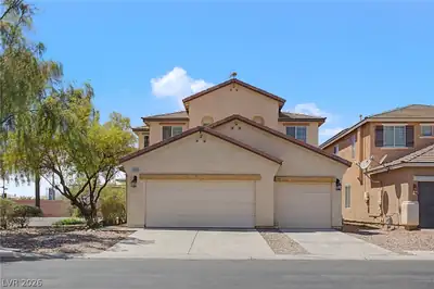 6025 Glenborough Street, North Las Vegas, NV 89115 Front of Structure